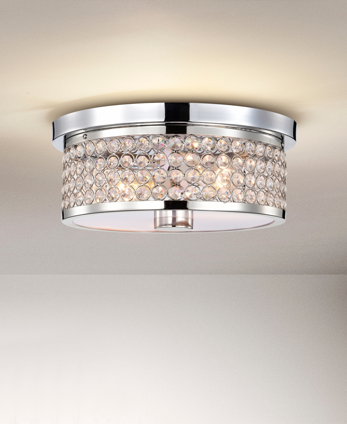 Home Accessories 12" Pieni 2-light Indoor Semi-flush Mount Ceiling Light