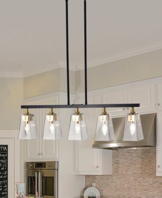 34" Folia 5-Light Indoor Chandelier