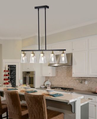 34" Folia 5-Light Indoor Chandelier