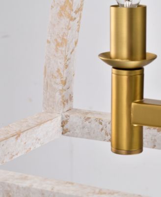 39" Nermin 5-Light Indoor Chandelier