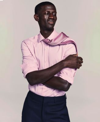 Men's Techni-Cole Slim Fit Flex Stretch Dress Shirt