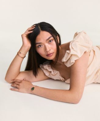 Women's Analog Rose Gold Tone Stainless-Steel Watch, 19mm