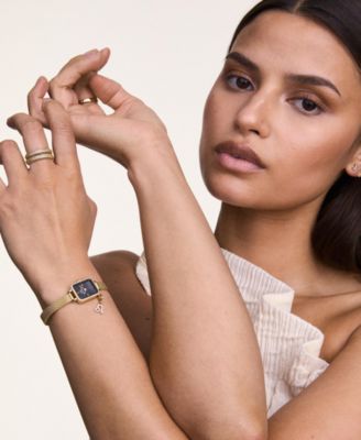 Women's Analog Gold Tone Stainless-Steel Watch, 15mm