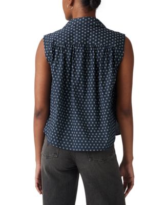 Women's Gracen Cotton Button-Front Blouse