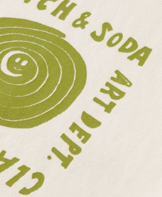 Men's Relaxed Fit Short Sleeve Crewneck Logo Graphic T-Shirt