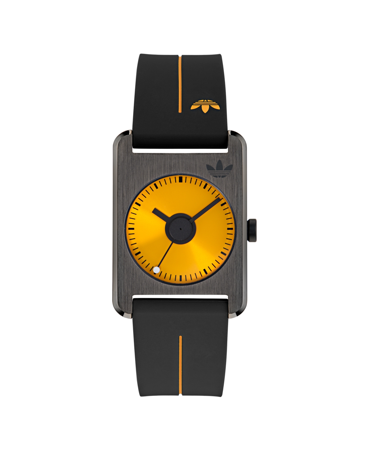 Adidas Originals Unisex Analog Black Silicone Watch, 32mm