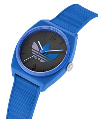 Unisex Analog Blue Resin Watch, 38mm