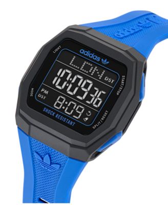 Unisex Analog Blue Resin Watch, 48mm