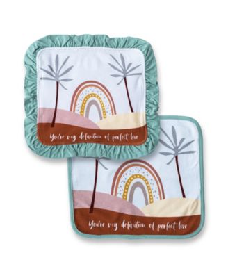 Baby Boys and Girls 2-Pack Luxe Security Blanket Set