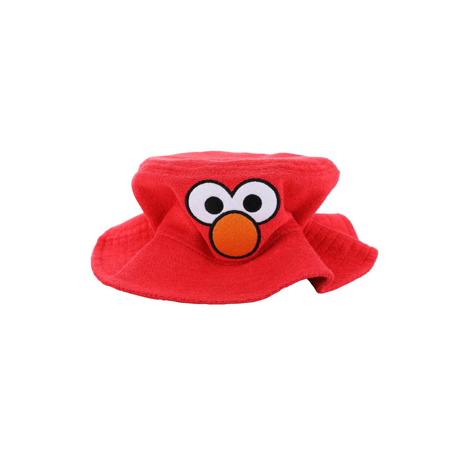 Men's Elmo Face Red Bucket Hat