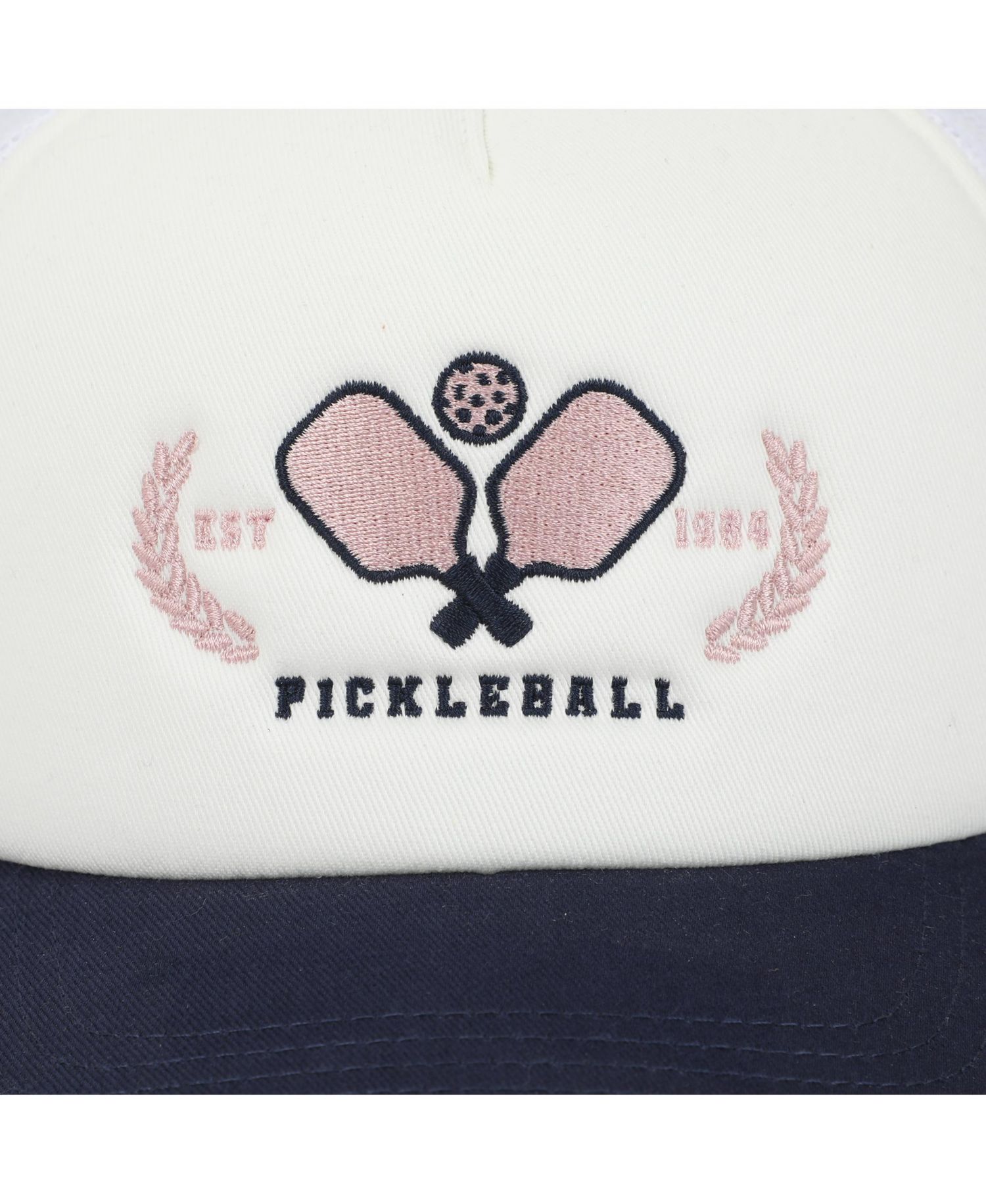 Men's Pickleball Paddles White Foam Trucker Hat