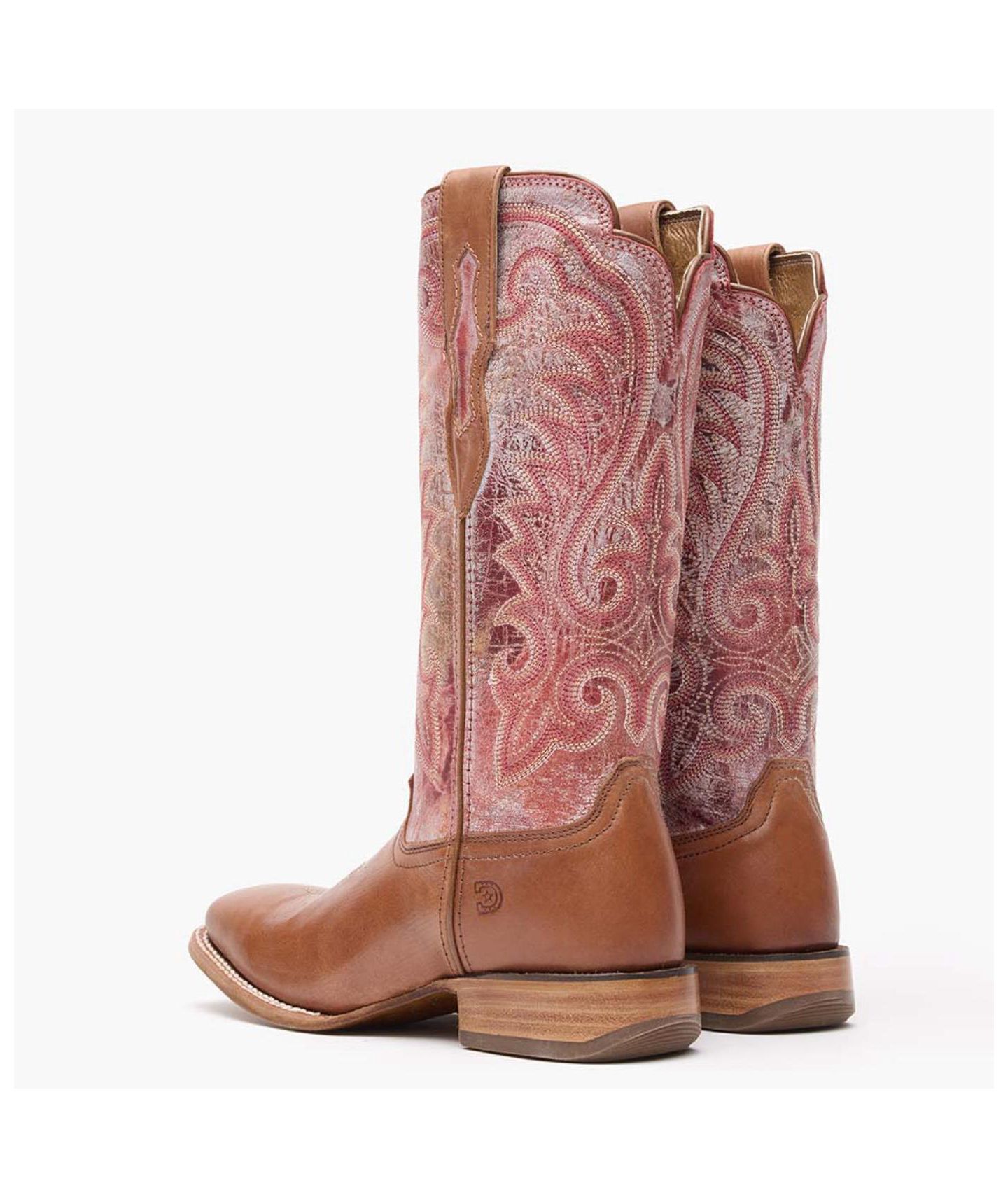 Женские ботинки Durango Arena Pro Tawny English Rose Western Boot, цвет: Розовый — фото 7