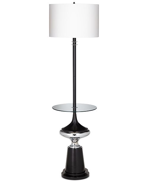 Kathy Ireland Closeout Pacific Coast Empire Floor Lamp With Tray