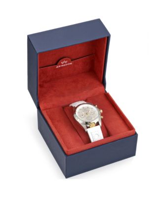 Women's Jordan Chronograph Multifunctional Champagne Leather Strap Watch, 40mm