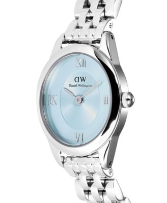 Women's Analog Silver Tone Stainless-Steel Watch, 22mm