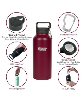 Stainless Steel Bottle: 32oz - Merlot
