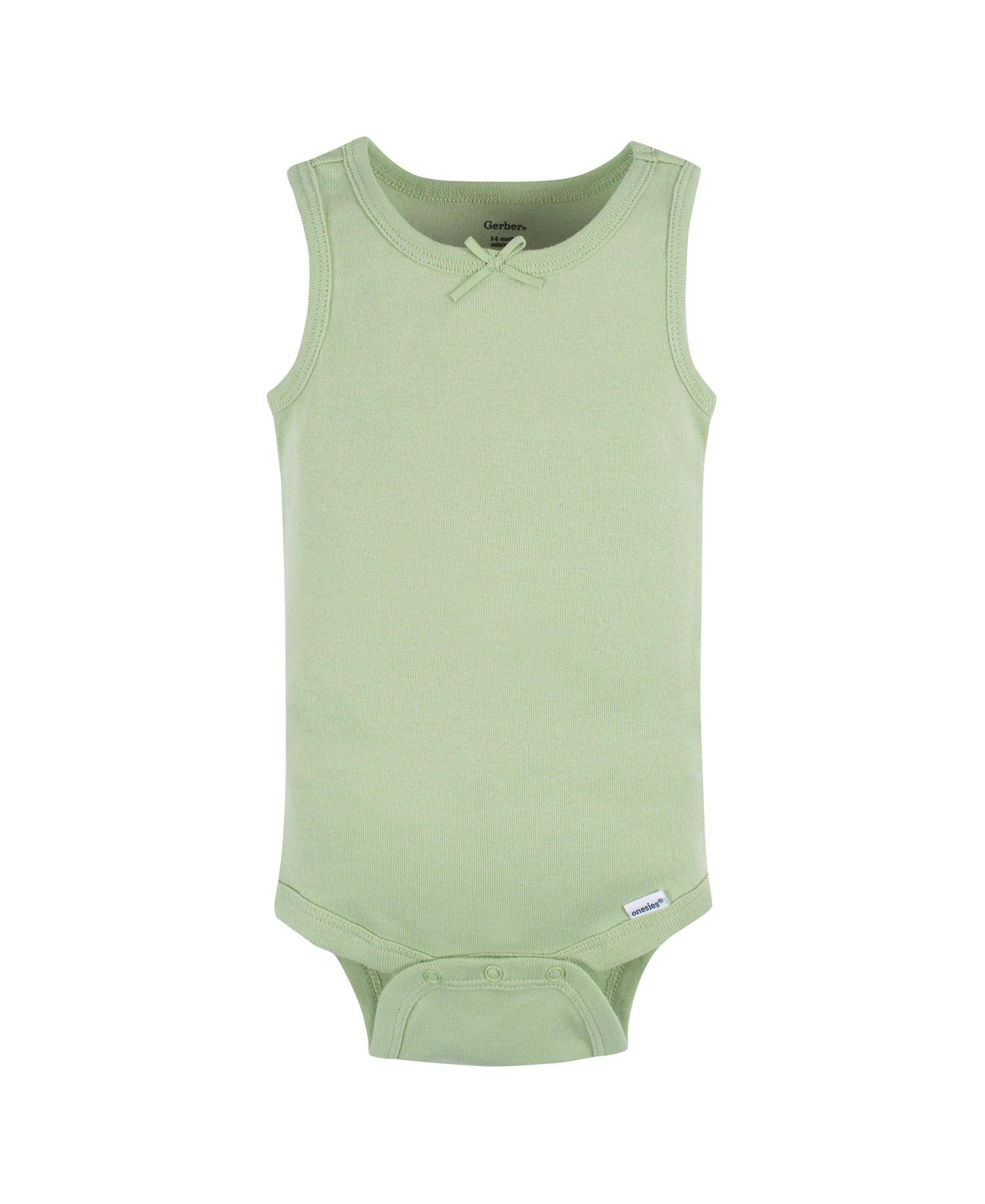 Baby Girls Sleeveless Flowers Onesies, 5-Pack