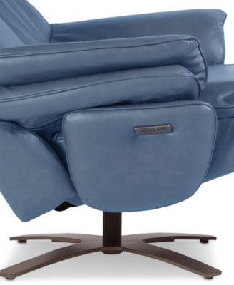 Guermo Leather Power Recliner, Exclusively at Macy's