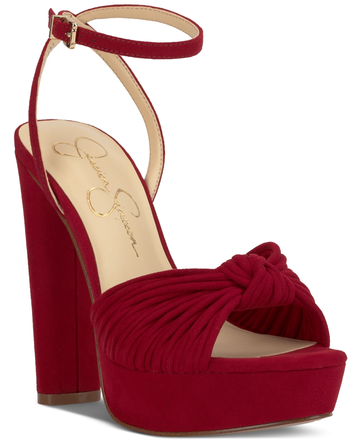 Women's Immie Platform Dress Sandals - Chili Pepper Suede