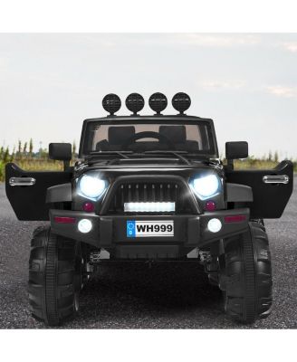 12V Kids Ride On Truck with Remote Control and Double Magnetic Door