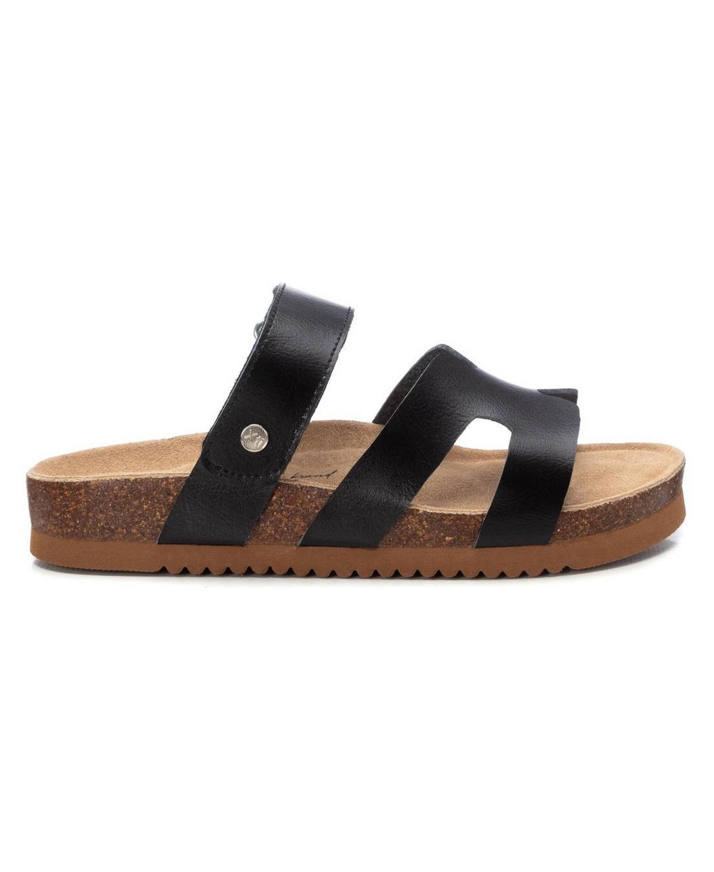 Женские сандалии XTI Comfort Slip On, цвет: Чёрный — фото 2