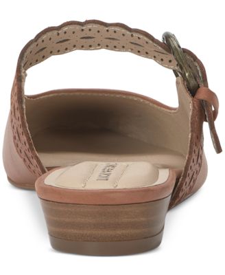 Women's Nicona Eyelet Buckle Mule Flats