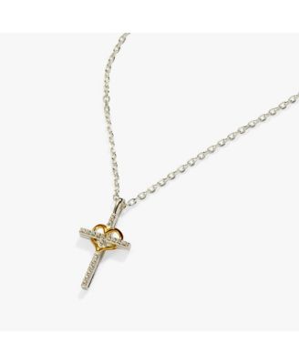 Cross And Heart Necklace