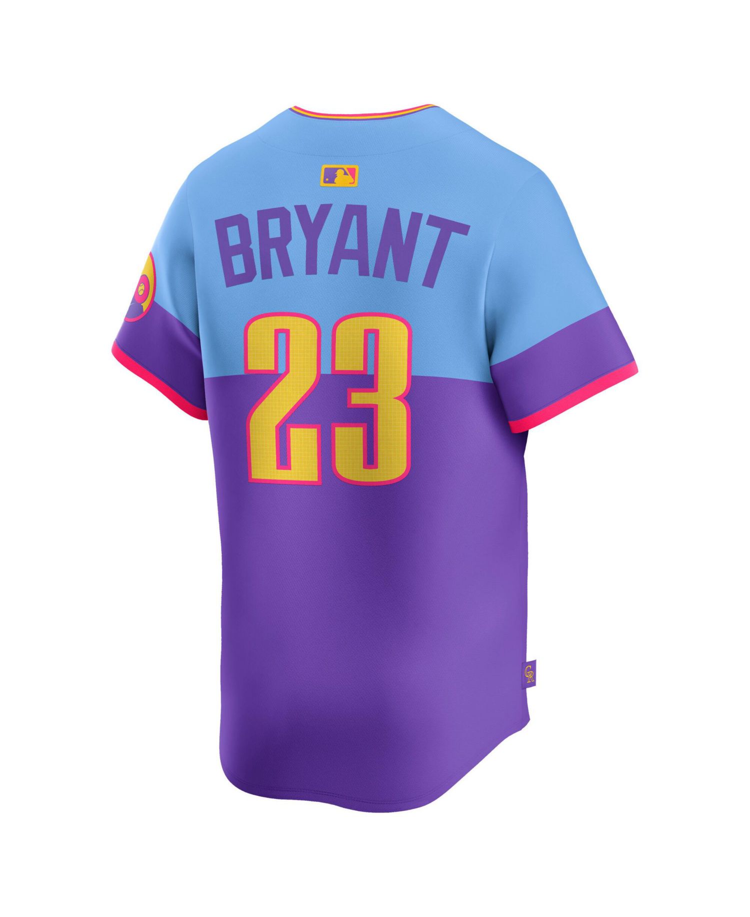 Men's Kris Bryant Purple Colorado Rockies 2025 City Connect Limited Player Jersey