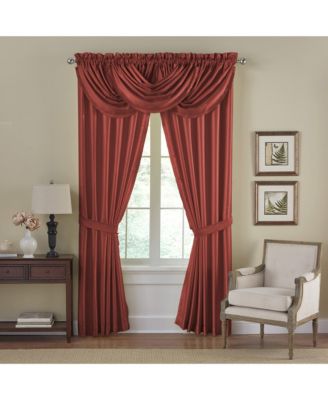 Versailles Faux Silk Blackout Window Curtain