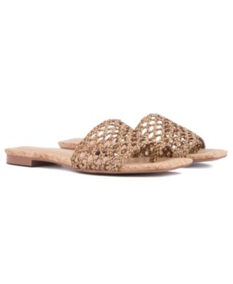 Women's Bronze Flat Sandal