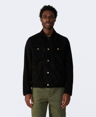 Men's Men s Suede Trucker Jacket, Created for Macy s