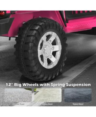 12V Kids Remote Control Electric Ride On Truck Car with Lights and Music