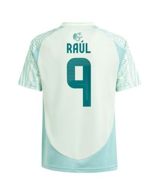 Big Boys and Girls Raul Jimenez Green Mexico National Team 2024 Away Replica Player Jersey