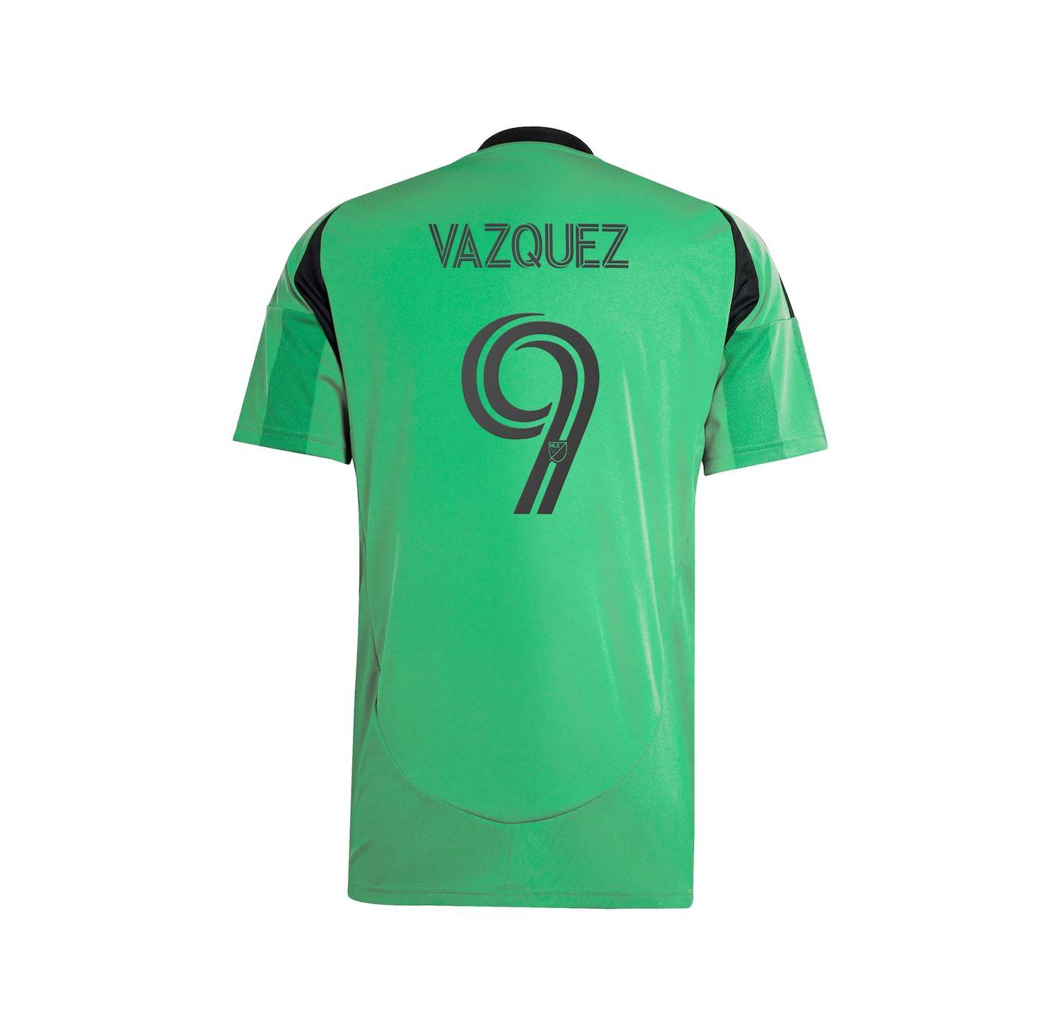 Men's Brandon Vazquez Green Austin FC 2025 The Heartbeat Kit Replica Player Jersey