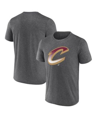 Fanatics - Men's Heather Charcoal Cleveland Cavaliers Iconic Overtime T-Shirt
