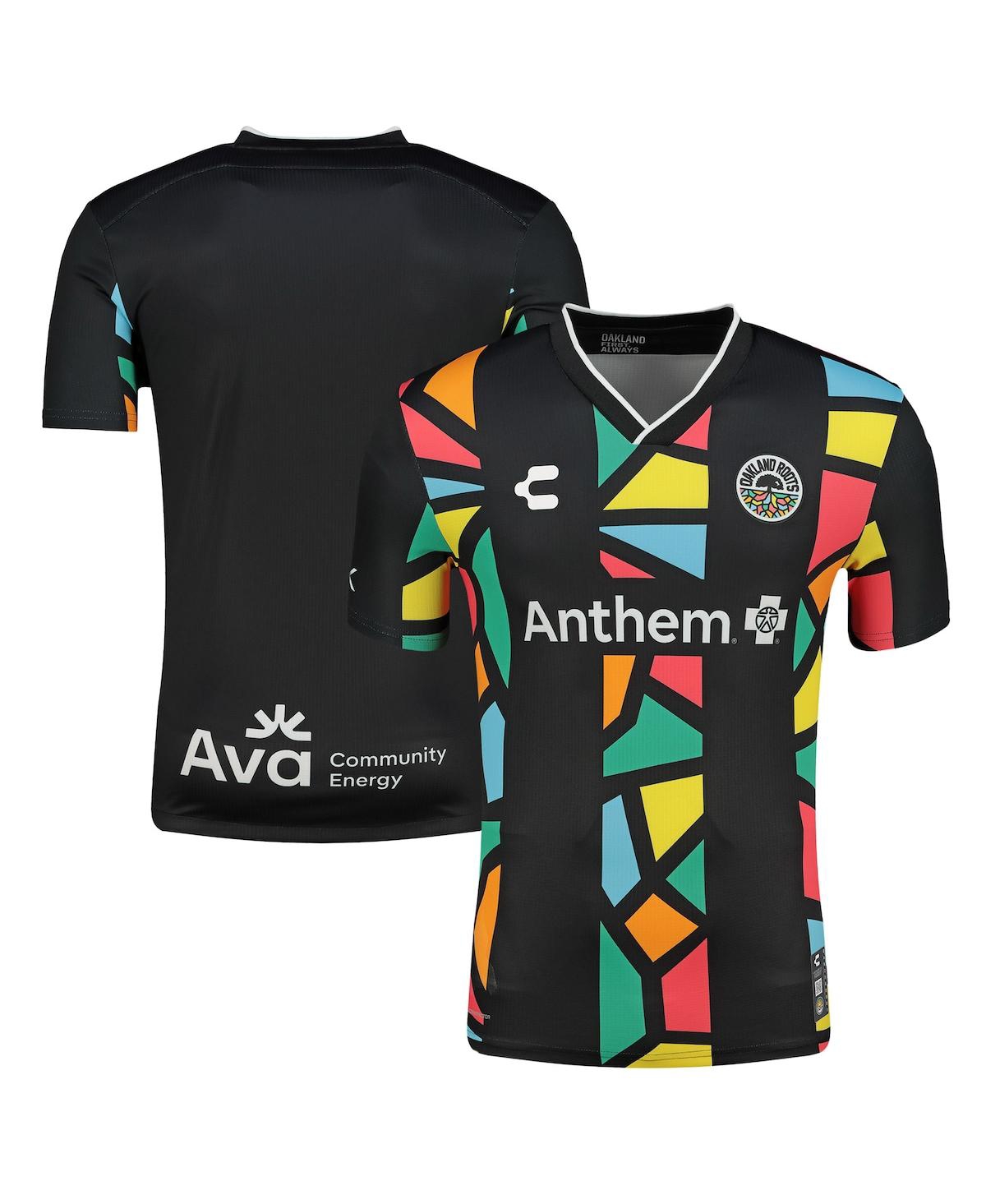 Men's Black Oakland Roots Sc 2025 Home Authentic Jersey - Black