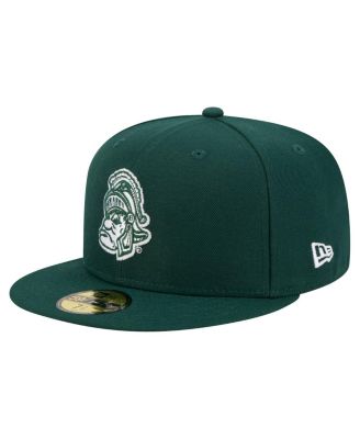 New Era - Men's Green Michigan State Spartans Vault 59FIFTY Fitted Hat