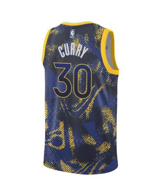 Men's and Women's Stephen Curry Royal Golden State Warriors 2025 Select Series Swingman Player Jersey