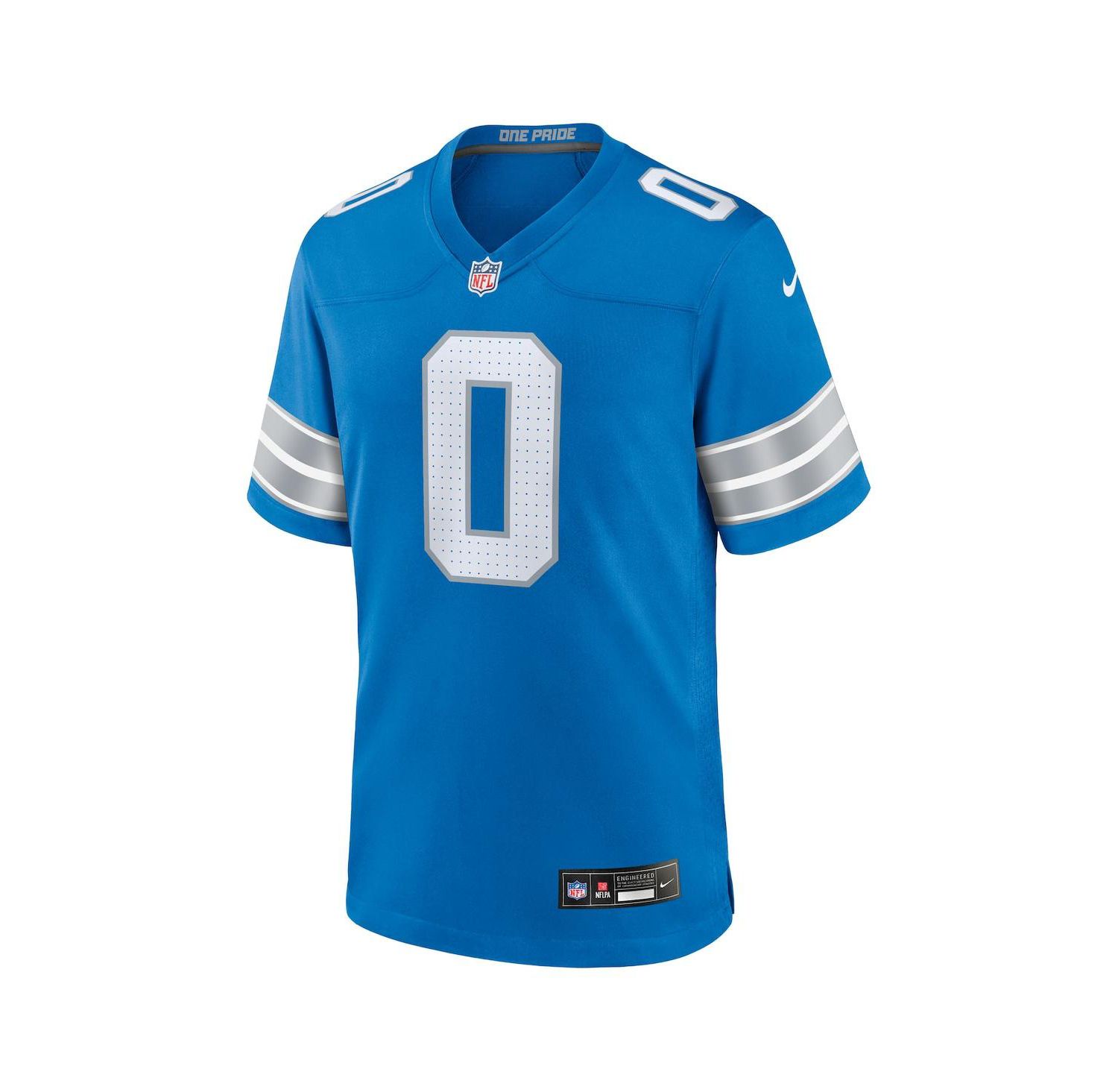 Men's Jahmyr Gibbs Blue Detroit Lions Game Player Jersey