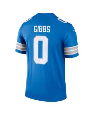 Men's Jahmyr Gibbs Blue Detroit Lions Team Legend Jersey