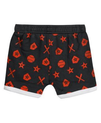 Infant 2-Piece Black Baltimore Orioles On Deck Diaper Cover Set