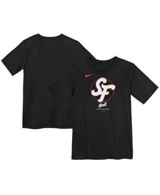 Nike - Preschool Black San Francisco Giants 2025 City Connect Logo T-Shirt