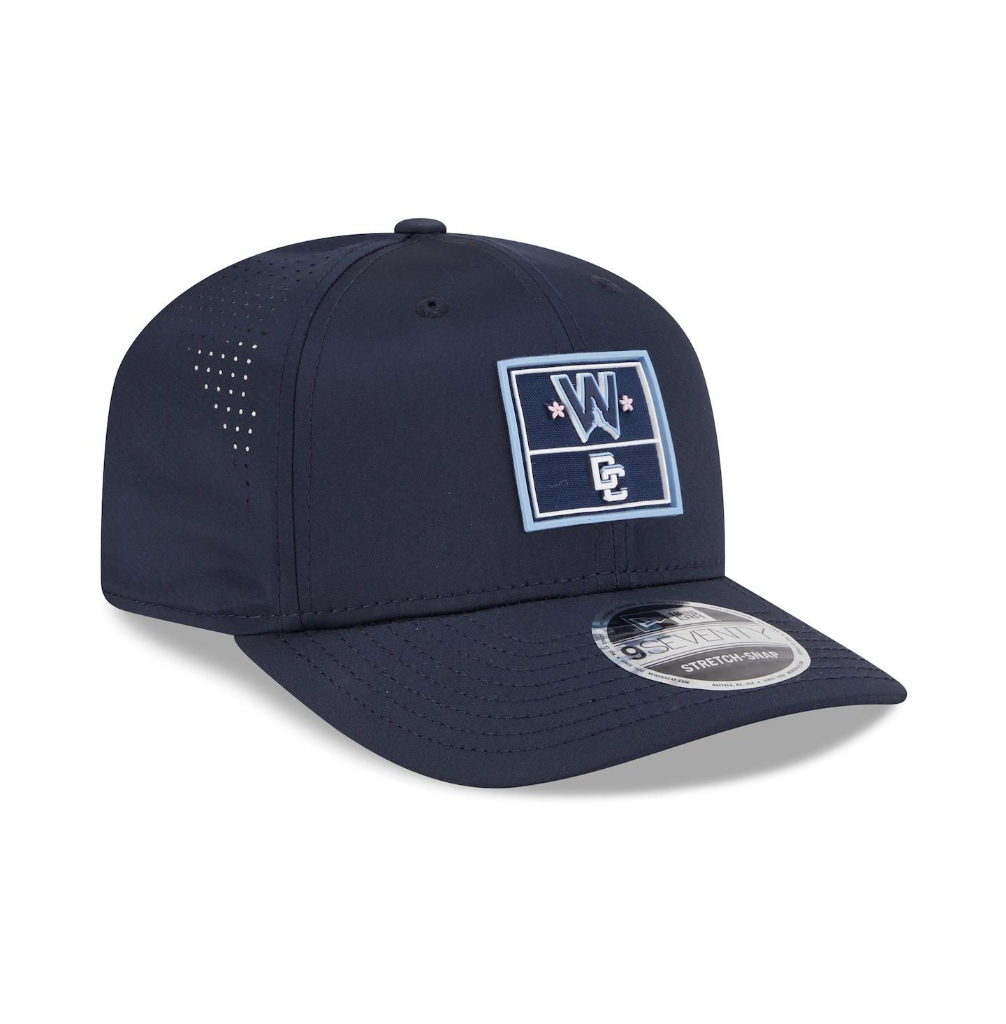 Мужская кепка New Era Navy Washington Nationals 2025 City Connect 9SEVENTY Adjustable Hat — фото 3