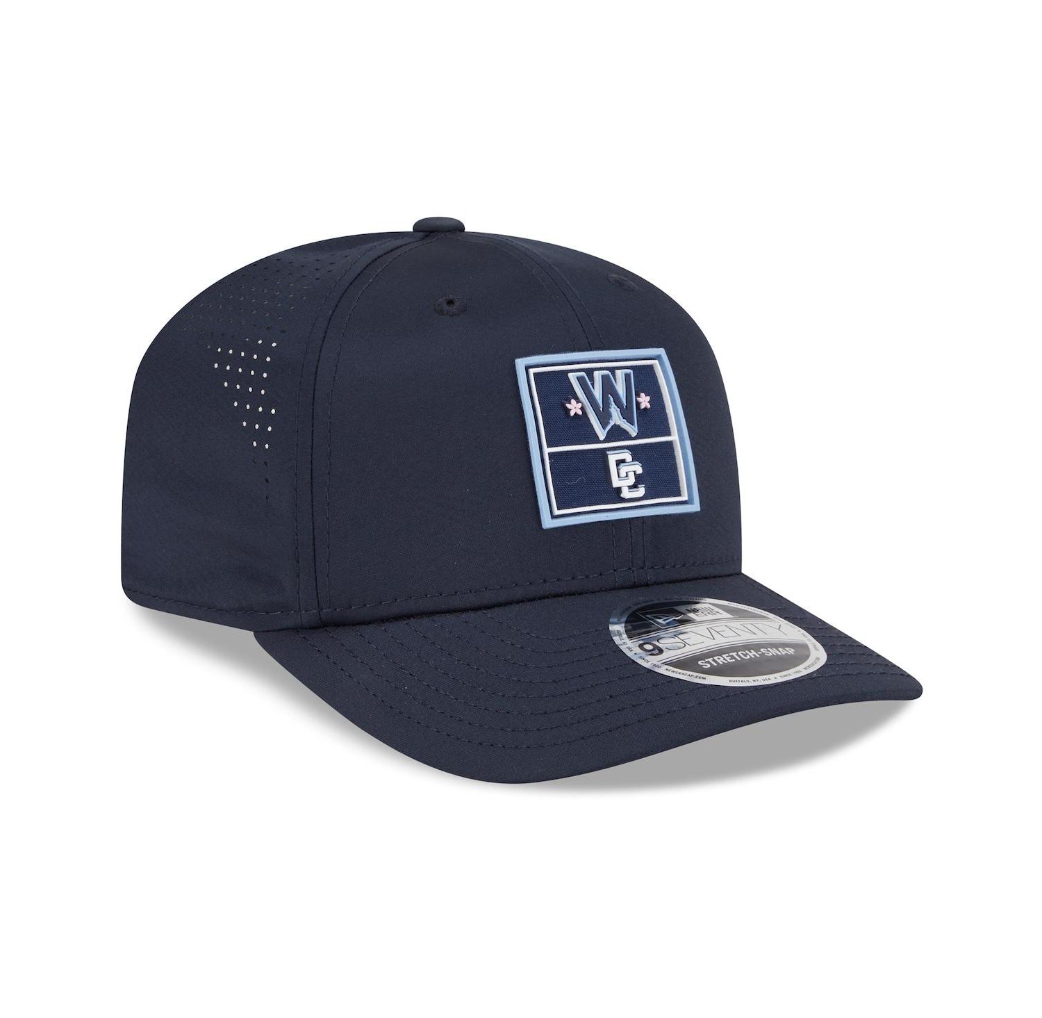 Men's Navy Washington Nationals 2025 City Connect 9SEVENTY Adjustable Hat