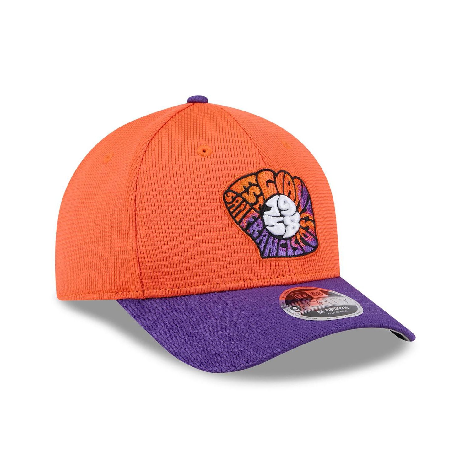 Men's Orange/Purple San Francisco Giants 2025 City Connect Batting Practice 9FORTY Adjustable Hat