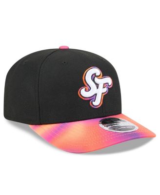 Men's Black/Orange San Francisco Giants 2025 City Connect 9SEVENTY Adjustable Hat