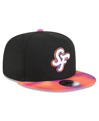 Men's Black/Orange San Francisco Giants 2025 City Connect 9FIFTY Snapback Hat