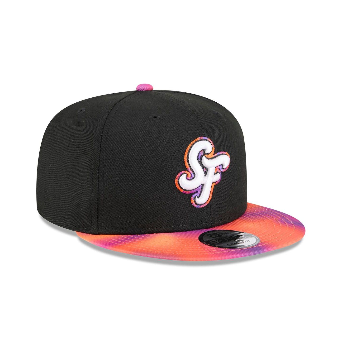 Мужская кепка New Era Black/Orange San Francisco Giants 2025 City Connect 9FIFTY Snapback Hat — фото 3