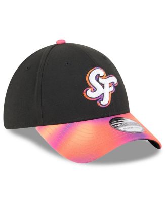 Men's Black/Orange San Francisco Giants 2025 City Connect 39THIRTY Flex Hat