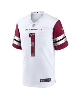 Men's Deebo Samuel Sr White Washington Commanders Game Player Jersey